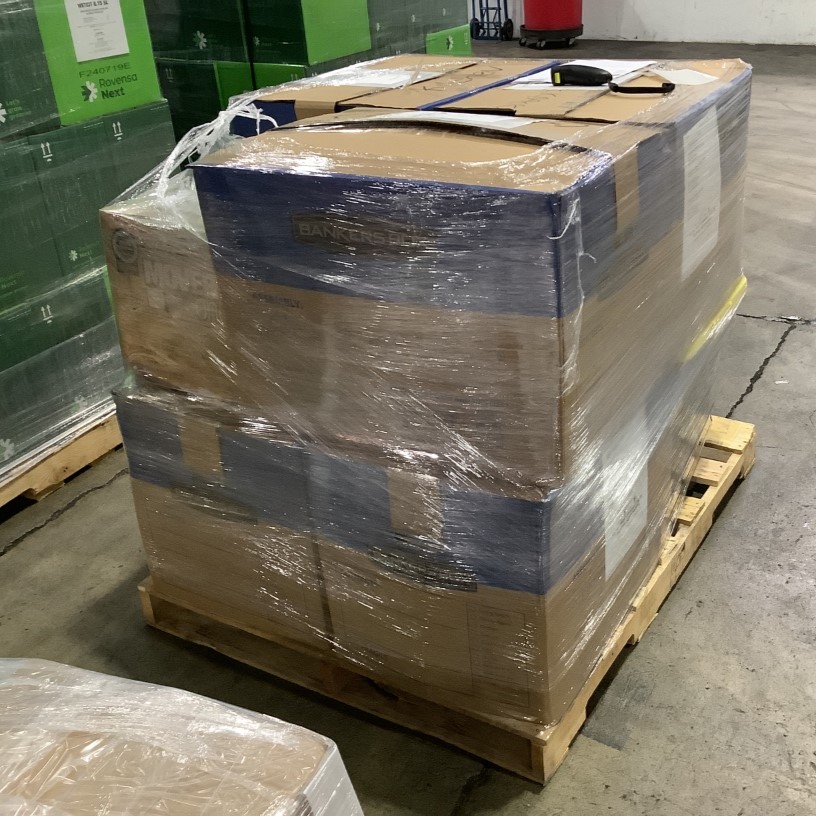 Preparing a skid for the international shipping