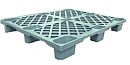 Plastic pallet for international shipping from USA