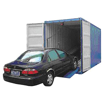 Shipping cars in containers Shipping cars in containers